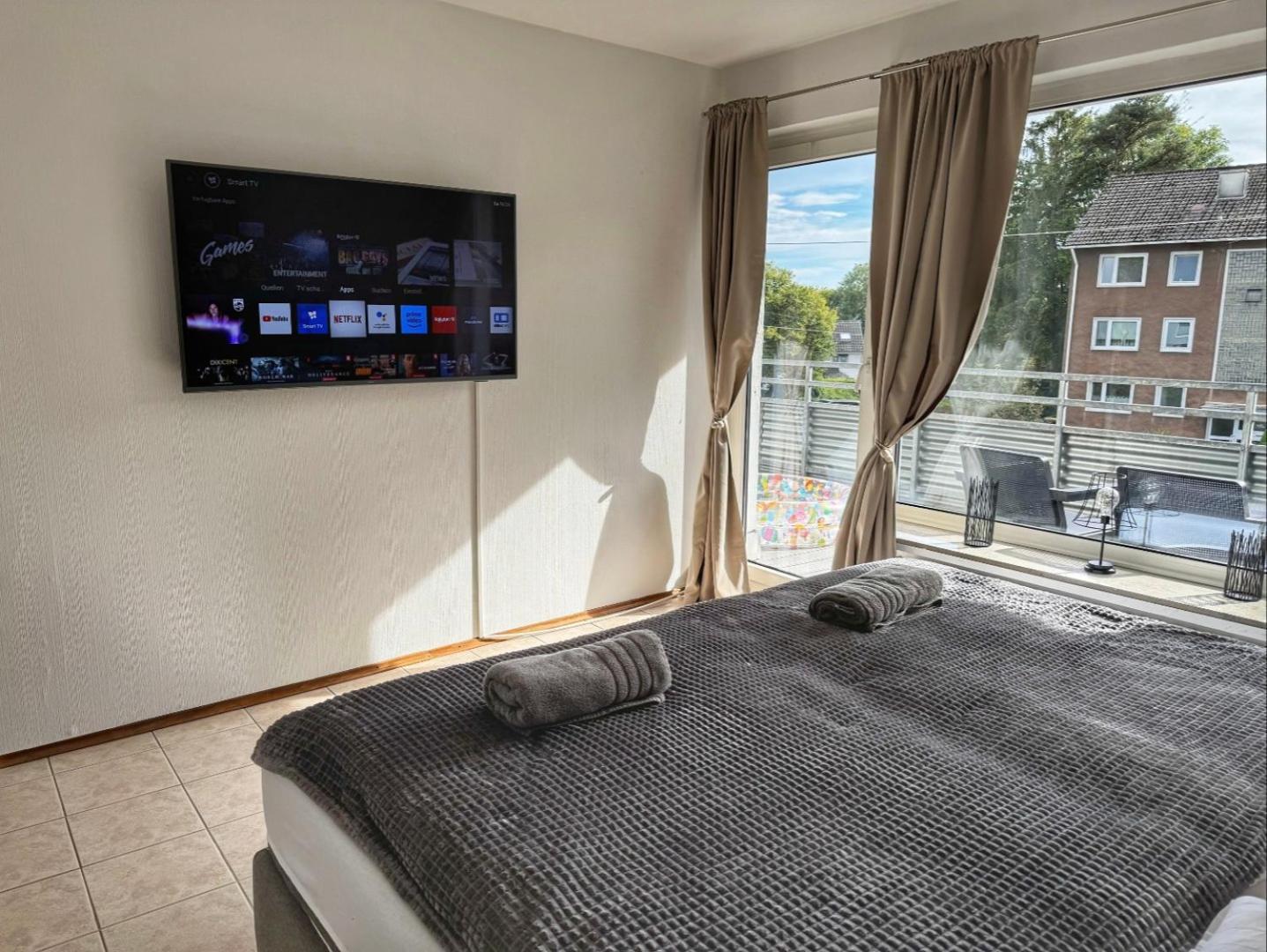 3 Zimmer Apartment Mit Balkon Wuppertal Eksteriør bilde